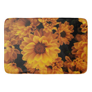 Real A Annual Natural Group Of Sunflower Photo Bath Mat