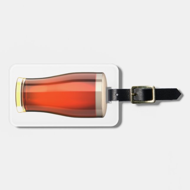 Real Ale Beer Luggage Tag (Front Horizontal)