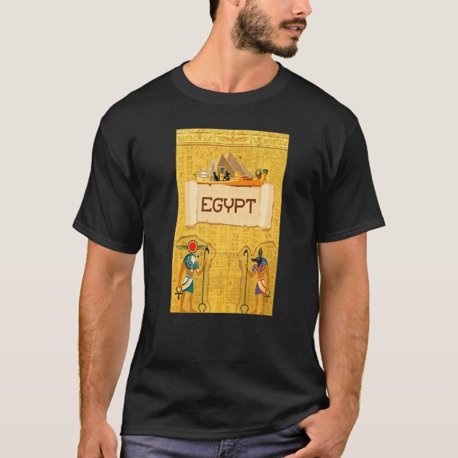 Real Ancient Egypt Graphic   & Cool Designs T-Shirt (Front)