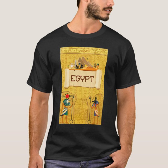 Real Ancient Egypt Graphic   & Cool Designs T-Shirt (Front)