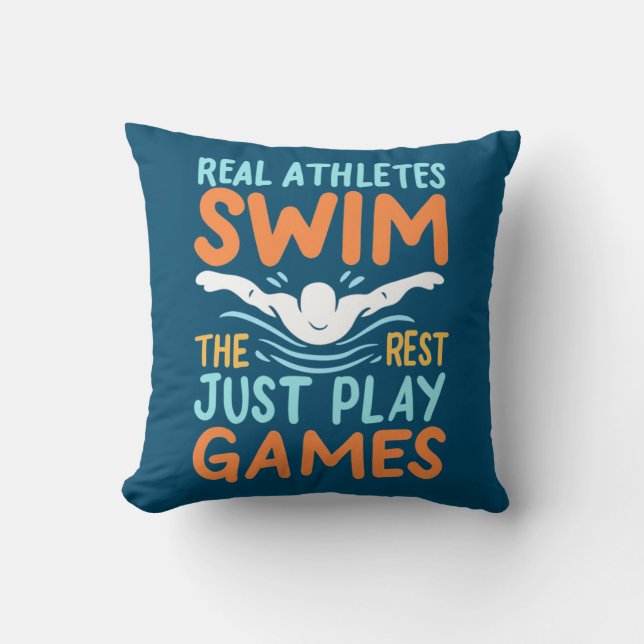 Real Athletes Swim Cushion (Front)