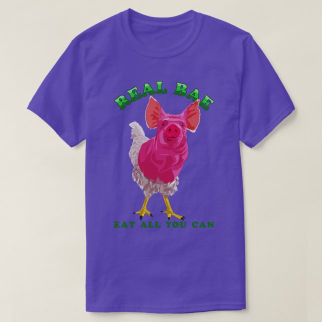 Real BAE Bacon and Eggs Cockentrice Conspicuous Co T-Shirt (Design Front)