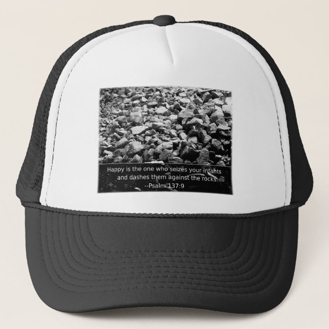 Real Bible Quotes! Trucker Hat (Front)