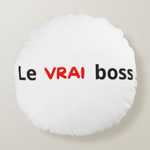 real boss round cushion