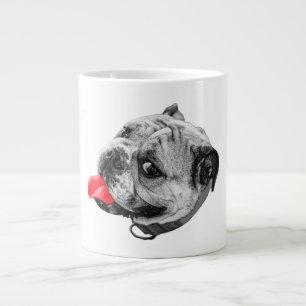 Real Bulldog Pop Large Coffee Mug