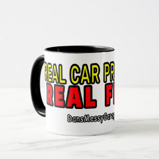 Real Car Problems Real Fixes Mug for Car Guys