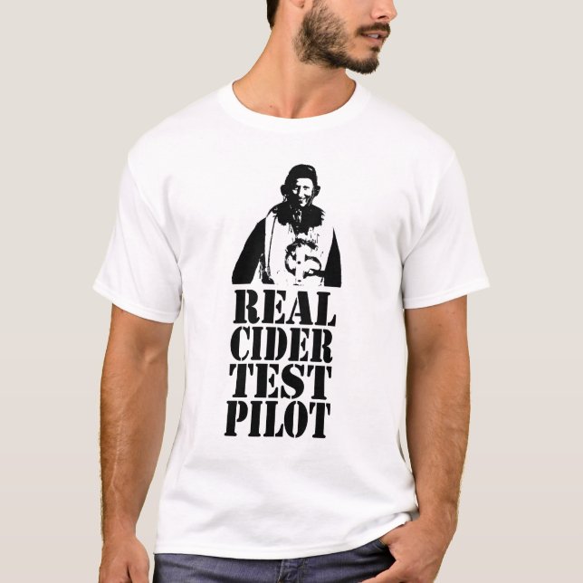 Real Cider Test Pilot - No. 1 T-Shirt (Front)