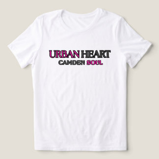 REAL DEAL CENTERVILLE URBAN HEART White Women's Tri-Blend Shirt