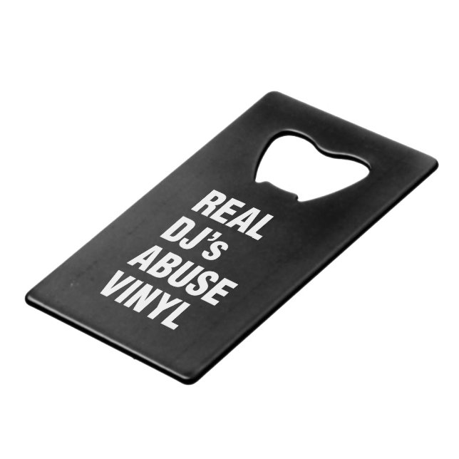 REAL DJ's ABUSE VINYL (Front Angled)
