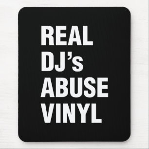 REAL DJ's ABUSE VINYL Mouse Pad