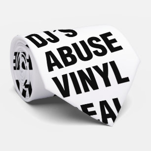 REAL DJ's ABUSE VINYL Tie