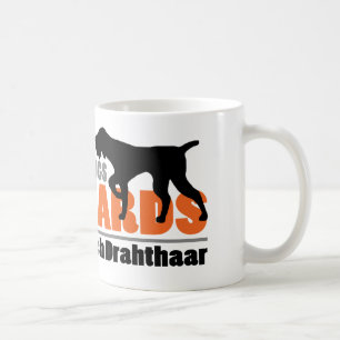 Real Dogs Have Beards - Deutsch Drahthaar Coffee Mug