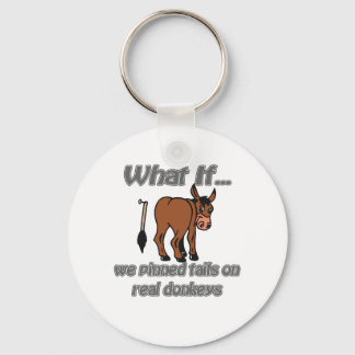 real donkeys key ring