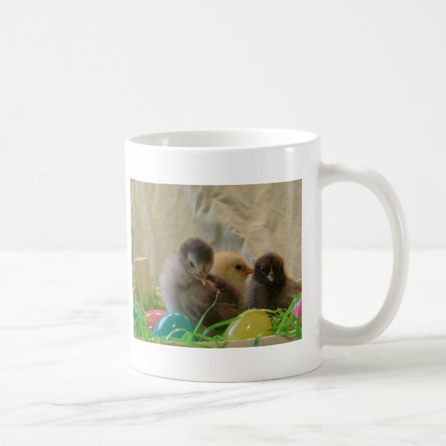 Real Easter Chicks Coffee Mug (Right)