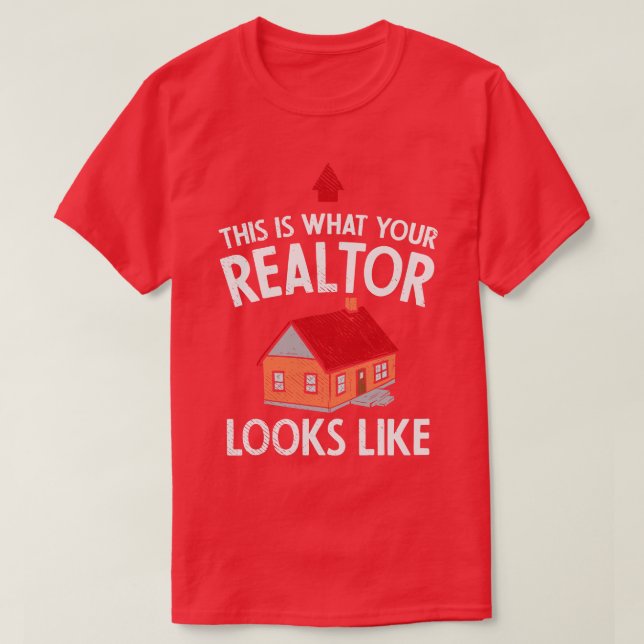 Real Estate Agent 3 T-Shirt (Design Front)