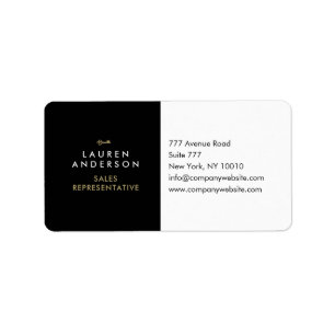 real estate agent address labels