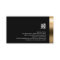 Real Estate Agent Bold Black Gold Business Card