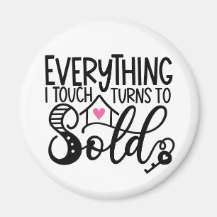 Real Estate Agent Broker Running Comps Realtor Magnet