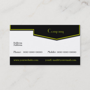 Real Estate Agent Business Card