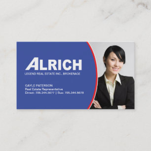 Real Estate Agent Business Card