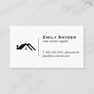 Real Estate Agent Business Card