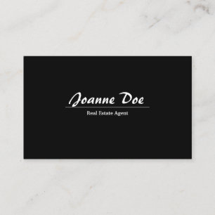 Real Estate Agent Business Card