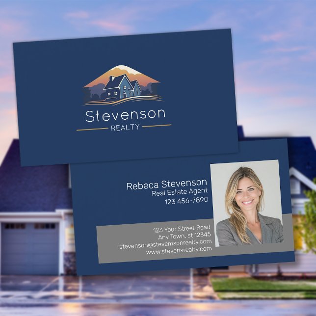 Real Estate Agent Business Card (Creator Uploaded)