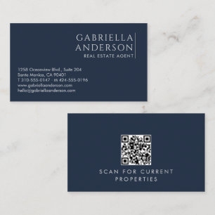 Real Estate Agent Business Card Customisable
