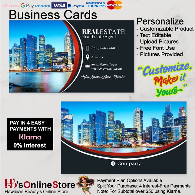 Real Estate Agent Business Cards 49 Pack of 100 (Real Estate Agent Business Cards 49 Pack of 100.)