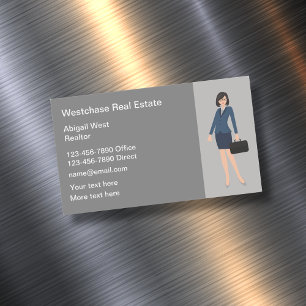 Real Estate Agent Business Cards For A Realtor