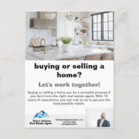 Real Estate Agent Business Postcard