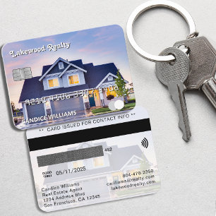 Real Estate Agent Credit Debit Business Card