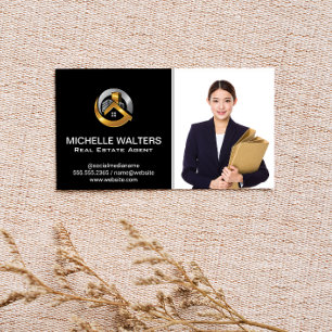 Real Estate Agent Custom Agent Picture Business Card