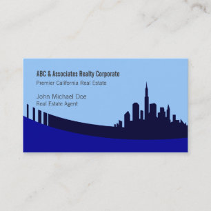 Real Estate Agent Custom Business Cards