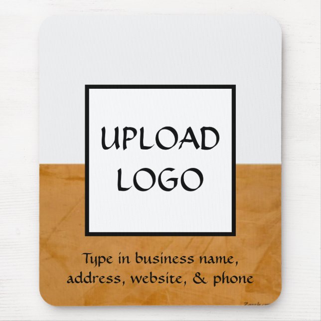 Real Estate Agent Custom Logo Mousepad (Front)