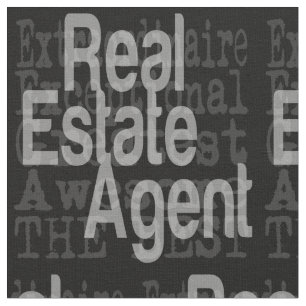 Real Estate Agent Extraordinaire Fabric