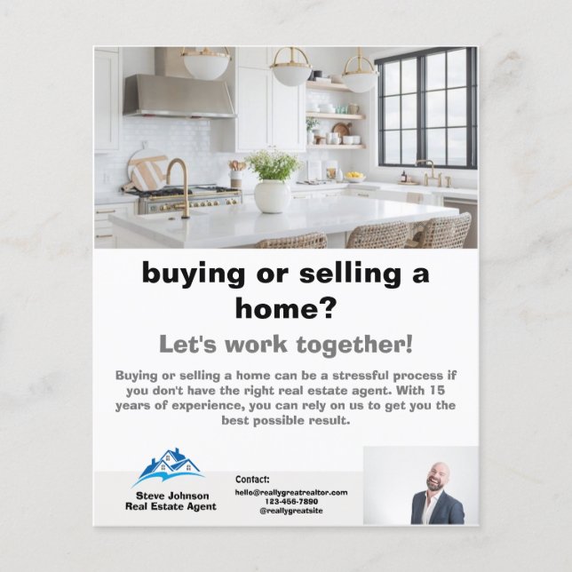 Real Estate Agent Flyer (Front)