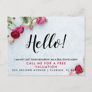 Real Estate Agent HELLO CARD