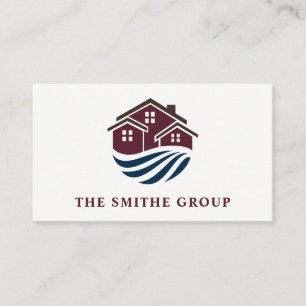 Real Estate Agent   Homes   Property Investments Business Card