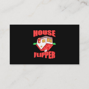 Real Estate Agent House Flipper Business Card