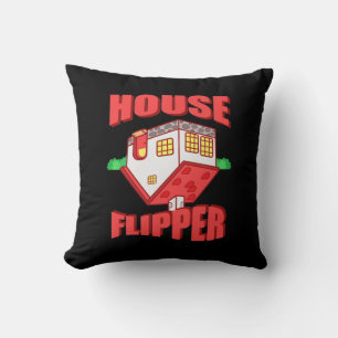 Real Estate Agent House Flipper Cushion