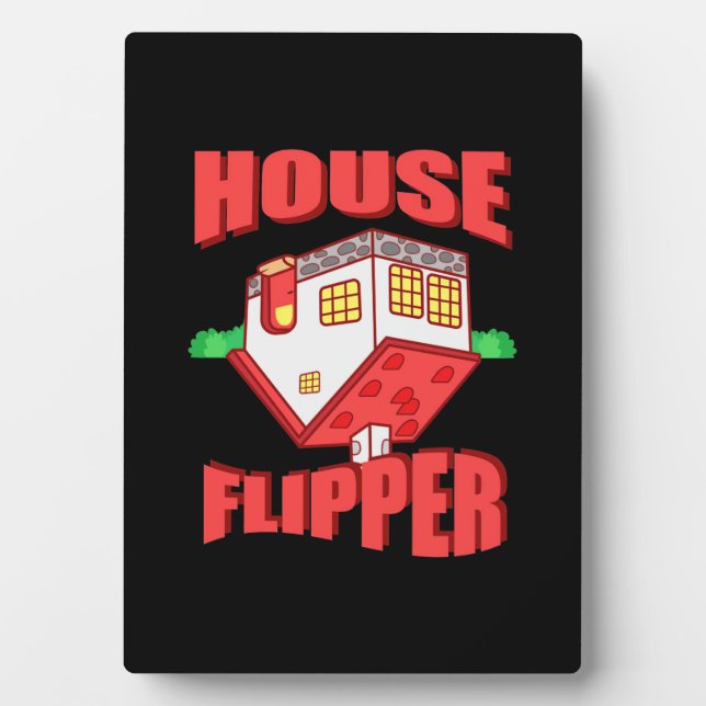 Real Estate Agent House Flipper Plaque (Front)
