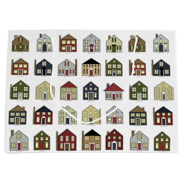 Real Estate Agent Large Gift Bag (Front)