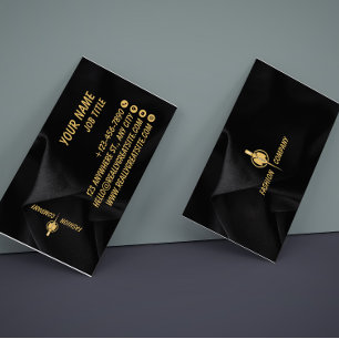 Real Estate Agent Luxury Business Card