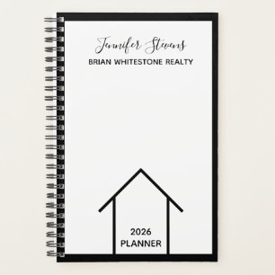 Real Estate Agent Minimalist Custom Realtor 2022 Planner