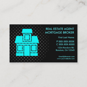 Real estate agent mortgage custom business cards