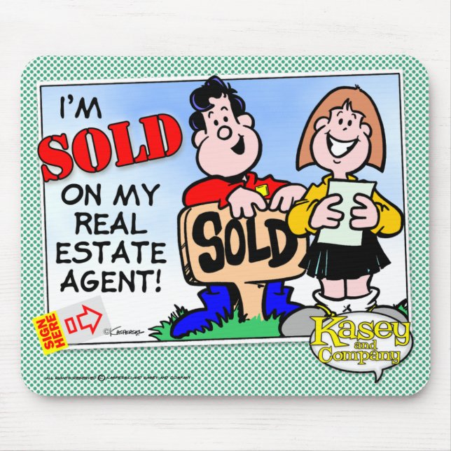 Real Estate Agent Mouse Pad (Front)