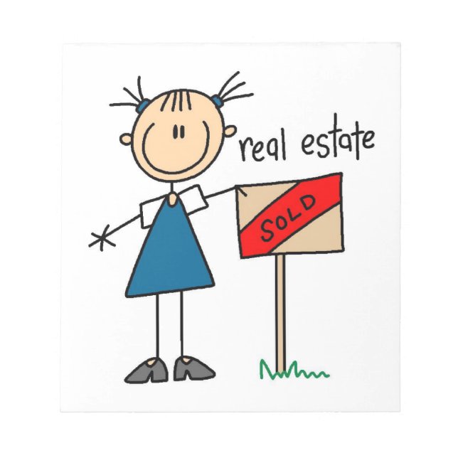 Real Estate Agent Notepad (Front)