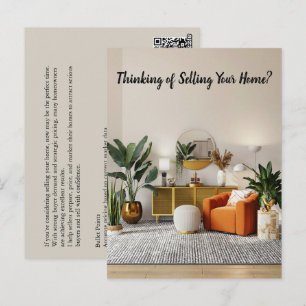 Real Estate Agent Postcard   Sell Your Home Market