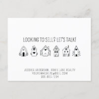 Real Estate Agent Promotional Contact Info